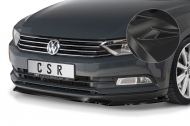 Spoiler pod přední nárazník CSR CUP - VW Passat B8 Typ 3G carbon look lesklý