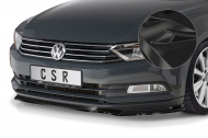 Spoiler pod přední nárazník CSR CUP - VW Passat B8 Typ 3G černý lesklý