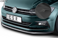 Spoiler pod přední nárazník CSR CUP - VW Polo VI 2G (Typ AW) černý matný
