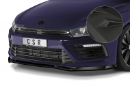 Spoiler pod přední nárazník CSR CUP - VW Scirocco (Typ 13) R carbon look matný