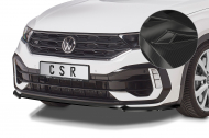 Spoiler pod přední nárazník CSR CUP - VW T-Roc R (A1) carbon lesklý