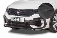 Spoiler pod přední nárazník CSR CUP - VW T-Roc R (A1) černý matný 