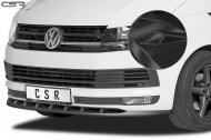 Spoiler pod přední nárazník CSR CUP - VW T6 Multivan 2015-2019 carbon look lesklý