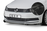 Spoiler pod přední nárazník CSR CUP - VW Touran II (5T) černý lesklý