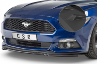 Spoiler pod přední nárazník CSR CUP3 - Ford Mustang VI  - černý matný