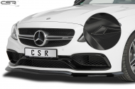 Spoiler pod přední nárazník CSR - Mercedes C-Klasse 205 C63/C63S AMG carbon look lesklý