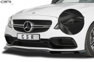 Spoiler pod přední nárazník CSR - Mercedes C-Klasse 205 C63/C63S AMG černý lesklý
