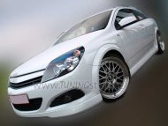 Spoiler pod přední nárazník-podspoiler GTC opc look TFB Opel Astra H
