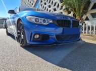 Spoiler pod přední nárazník pro BMW 4 F32 F33 F36 M-Pack 2013-2019 Version 2 s TÜV