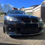 Spoiler pod přední nárazník pro BMW 5 E60 E61 M-Pack 2003-2010 s TÜV