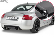 Spoiler pod zadní nárazník CSR - Audi TT 8N 98-06 duplex carbon look lesklý