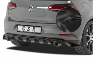 Spoiler pod zadní nárazník CSR - VW Golf 7 TCR černý lesklý