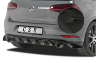 Spoiler pod zadní nárazník CSR - VW Golf 7 TCR černý matný
