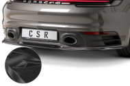 Spoiler pod zadní nárazník CSR - Porsche 911 992 19- carbon look lesklý
