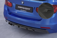 Spoiler pod zadní nárazník, difuzor BMW 3 F31 Touring - Carbon look matný