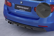 Spoiler pod zadní nárazník, difuzor BMW 3 F31 Touring - Černý matný