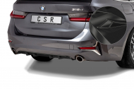 Spoiler pod zadní nárazník, difuzor CSR - BMW 3 19- (G20/G21) černý lesklý