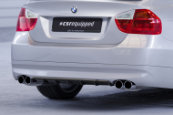 Spoiler pod zadní nárazník, difuzor CSR - BMW 3 E90 / E91 carbon look lesklý