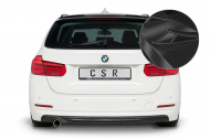 Spoiler pod zadní nárazník, difuzor CSR - BMW 3 F30/F31 LCI carbon look lesklý