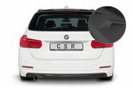Spoiler pod zadní nárazník, difuzor CSR - BMW 3 F30/F31 LCI černý matný