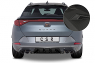 Spoiler pod zadní nárazník, difuzor CSR - Cupra Formentor carbon look matný