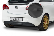 Spoiler pod zadní nárazník, difuzor CSR - Opel Corsa E černý matný