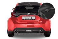 Spoiler pod zadní nárazník, difuzor CSR - Toyota GR Yaris (XP21) carbon look lesklý