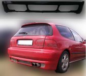 Spoiler pod zadní nárazník htb 3dv TFB Honda Civic 92-95