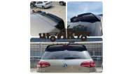 Spoiler střešní, křídlo pro VW GOLF VII 2012-2019, černý lesklý