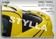 Spoiler střešní, křídlo Stylla Opel Tigra 93-01