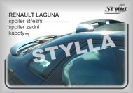 Spoiler střešní, křídlo Stylla Renault Laguna I htb 94-01