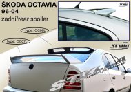 Spoiler střešní, křídlo Stylla Škoda Octavia I htb 96- OC06L