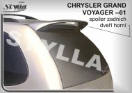 Spoiler zadní dveří horní, křídlo Stylla Chrysler Grand Voyager -01