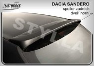Spoiler zadní dveří horní, křídlo Stylla Dacia Sandero 08-