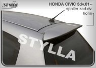 Spoiler zadní dveří horní, křídlo Stylla Honda Civic 5dv. 01-06