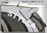 Spoiler zadní dveří horní,křídlo Stylla Nissan Almera htb 95-00