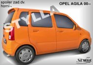 Spoiler zadní dveří horní, křídlo Stylla Opel Agila 00-