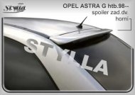 Spoiler zadní dveří horní, křídlo Stylla Opel Astra G htb 98-
