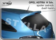 Spoiler zadní dveří horní, křídlo Stylla Opel Astra H 3dv. 05-