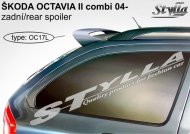 Spoiler zadní dveří horní, křídlo Stylla Škoda Octavia II combi 04-