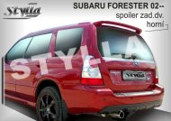 Spoiler zadní dveří horní, křídlo Stylla Subaru Forester 02-08