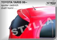 Spoiler zadní dveří horní, křídlo Stylla Toyota Yaris II 06-