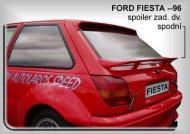 Spoiler zadní dveří spodní, křídlo Stylla Ford Fiesta 89-96