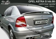 Spoiler zadní dveří spodní, křídlo Stylla Opel Astra G htb 98-