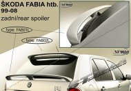 Spoiler zadní dveří spodní, křídlo Stylla Škoda Fabia I htb