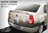 Spoiler zadní kapoty, křídlo Stylla Dacia Logan