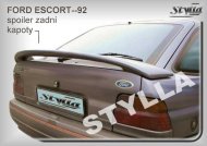 Spoiler zadní kapoty, křídlo Stylla Ford Escort htb 9/90-9/92