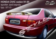 Spoiler zadní kapoty, křídlo Stylla Honda Civic sedan 91-95