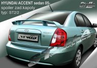 Spoiler zadní kapoty, křídlo Stylla Hyundai Accent sedan 05-