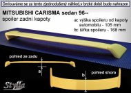 Spoiler zadní kapoty,křídlo Stylla Mitsubishi Carisma sedan 96-99